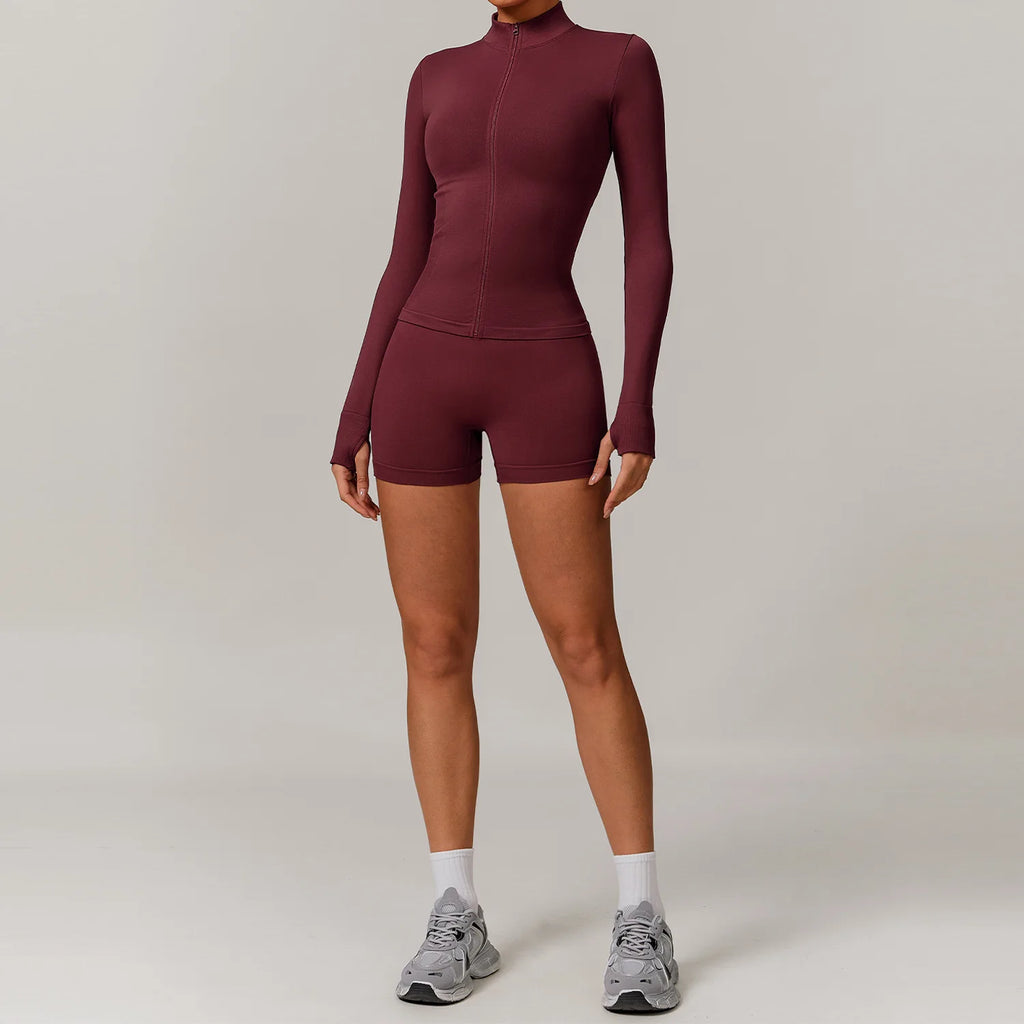 LYNX Motion Set – Women’s Seamless Gym & Yoga Suit