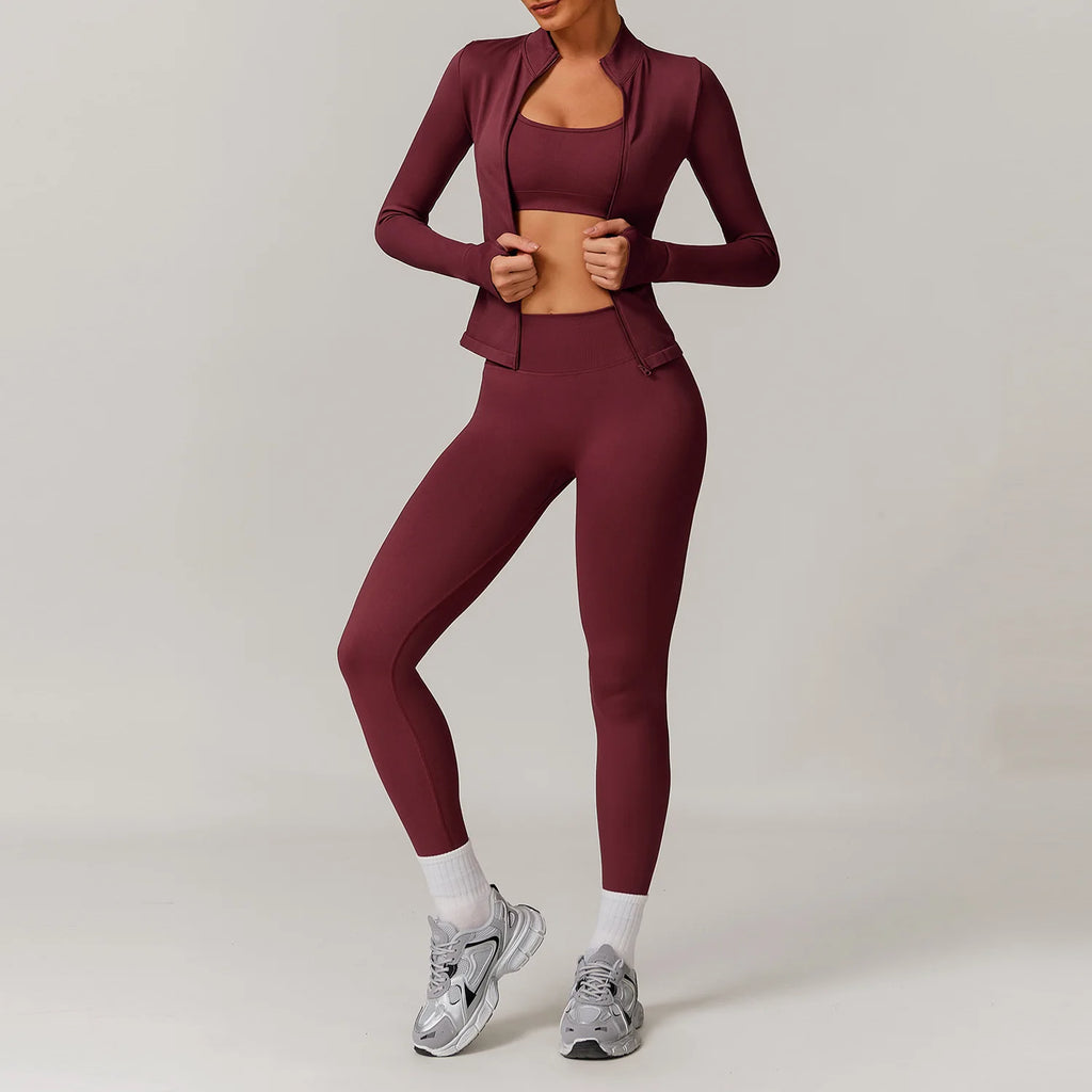 LYNX Motion Set – Women’s Seamless Gym & Yoga Suit