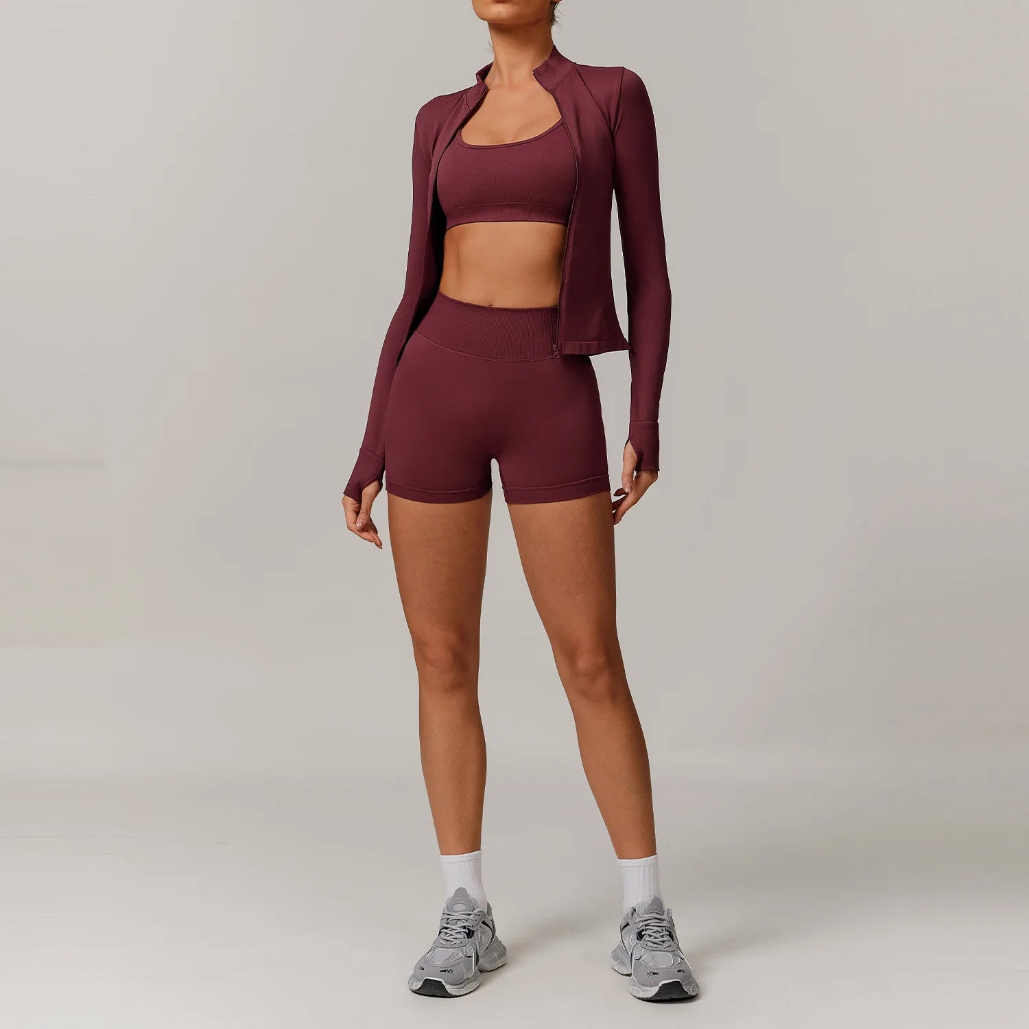 LYNX Motion Set – Women’s Seamless Gym & Yoga Suit