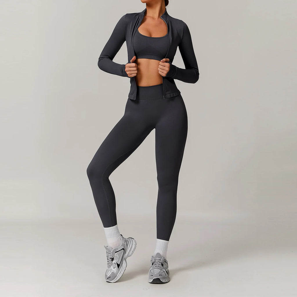 LYNX Motion Set – Women’s Seamless Gym & Yoga Suit