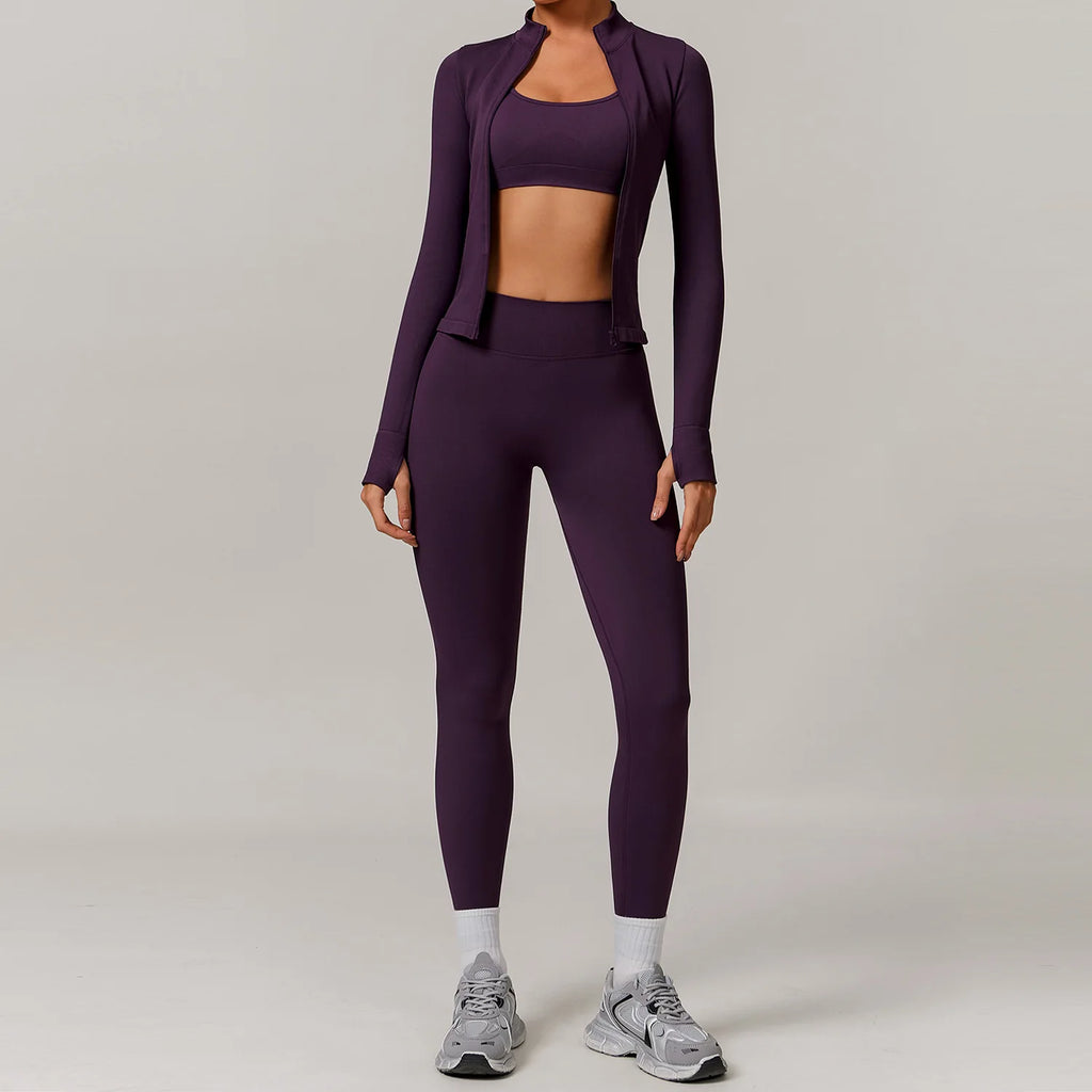 LYNX Motion Set – Women’s Seamless Gym & Yoga Suit